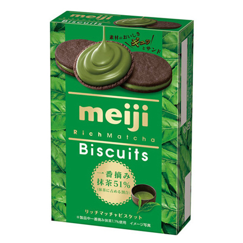 Bánh Biscuit Trà Xanh Meiji 99G