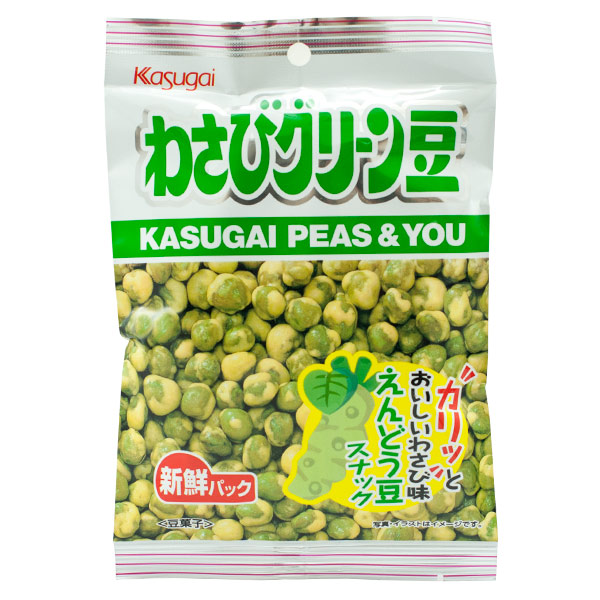 Đậu da cá vị wasabi (Kasugai) 74gr