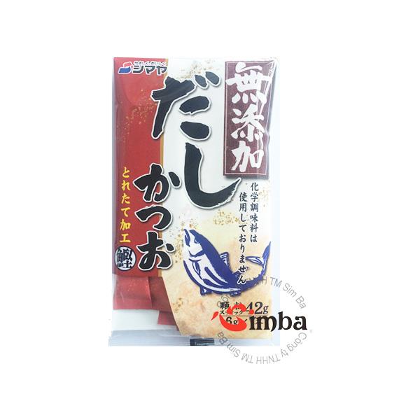 Bột nêm từ cá Dashi Katsuo không bột ngọt Shimaya 6g x7