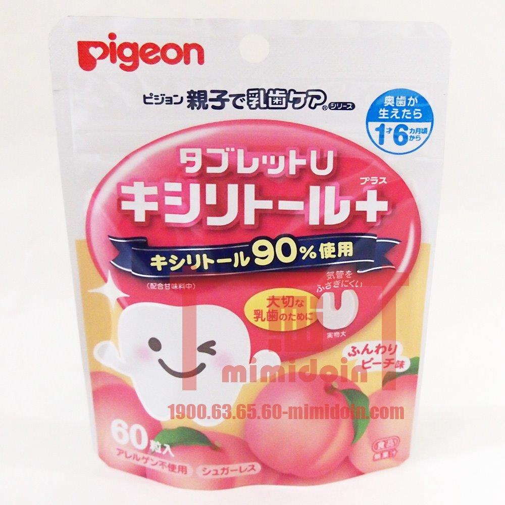 PIGEON-Kẹo chống sâu răng vị đào D