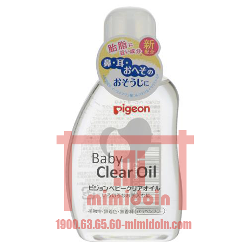 PIGEON- Dầu dưỡng ẩm, massage cho bé baby 80ml D