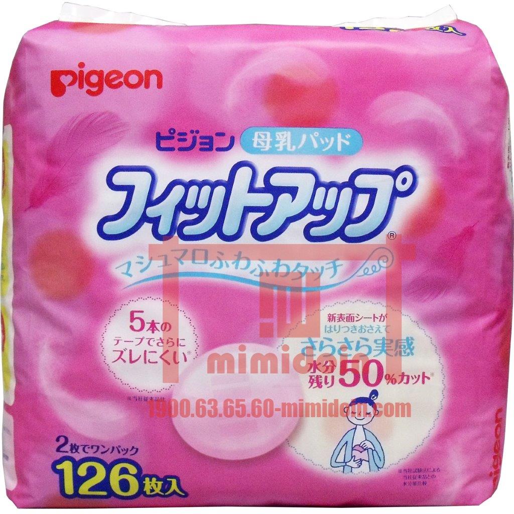 PIGEON-Miếng thấm sữa 126pcs D