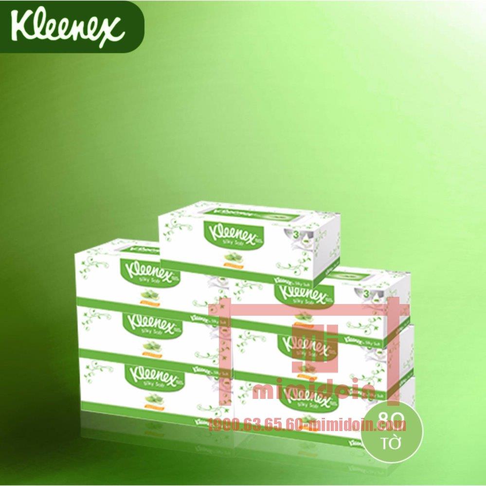 CRECIA- Set 15 gói giấy ăn Klenex (20 tờ 15 gói) D