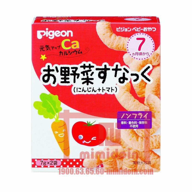 PIGEON- (13369) Bánh ăn dặm vị cà rốt cà chua 7 tháng D