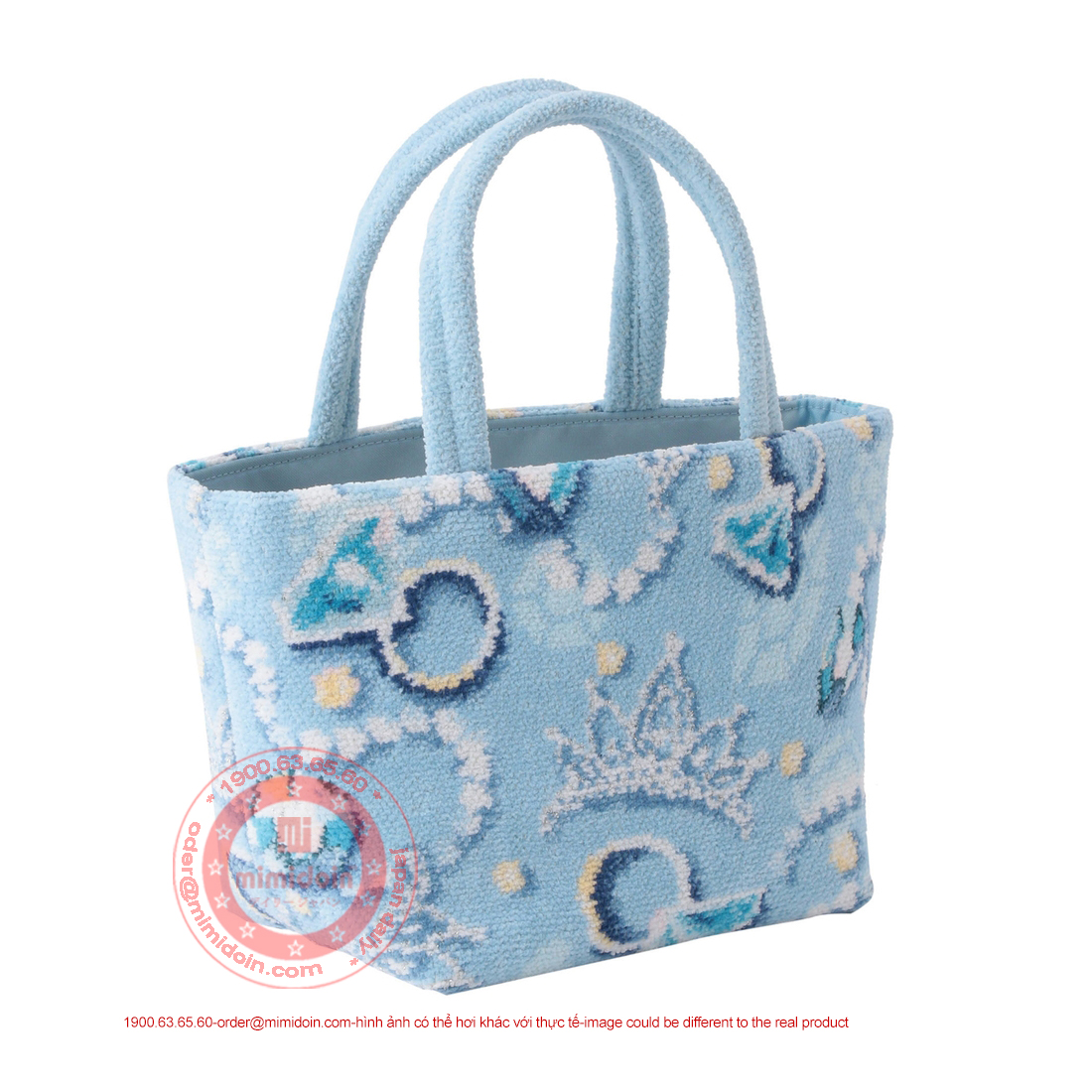 Something Blue Mini Tote Bag	サムシングブルー　ミニトートバッグ　D