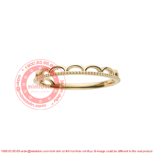 Nhẫn hồng đơn giản D1006569