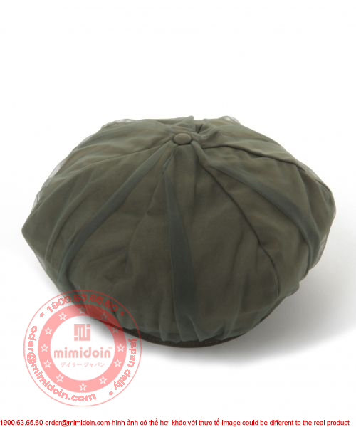 Mũ Tulle Panel Beret 1004198